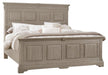 Vaughan-Bassett Heritage Cal King Mansion Bed in Greystone image