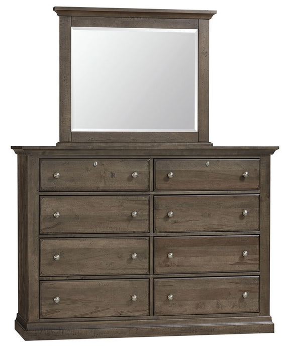 Vaughan Bassett Carlisle Landscape Mirror in Dark Sable