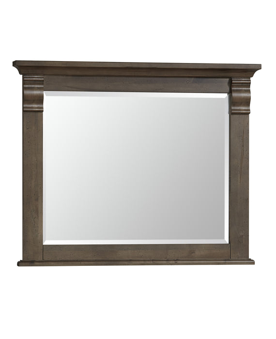 Vaughan Bassett Carlisle Corbel Mirror in Dark Sable image