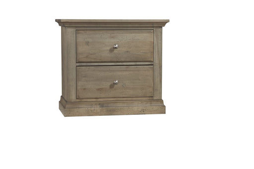 Vaughan Bassett Carlisle Nightstand in Natural Grey image