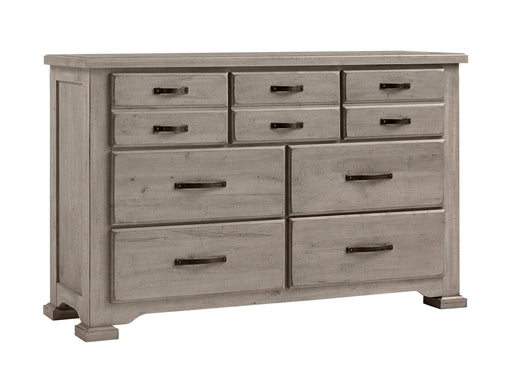 Vaughan-Bassett Joinery 6 Drawer Dresser in Washed White Oak image