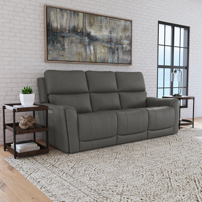 Carter Latitudes Power Reclining Sofa with Console & Power Headrests & Lumbar - 5000006531