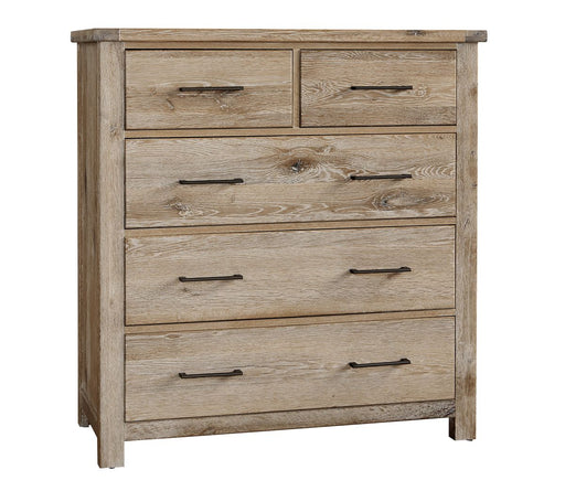 Vaughan Bassett Dovetail Standing Dresser in Sun Bleached White image