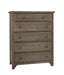 Vaughan Bassett Cool Farmhouse 5-Drawer Chest in Grey image