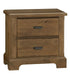 Vaughan Bassett Lancaster County 2 Drawer Nightstand in Amish Cherry image