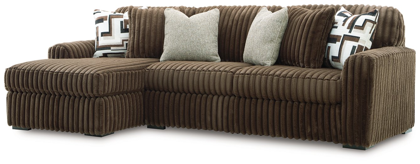 Midnight-Madness Sectional Sofa with Chaise