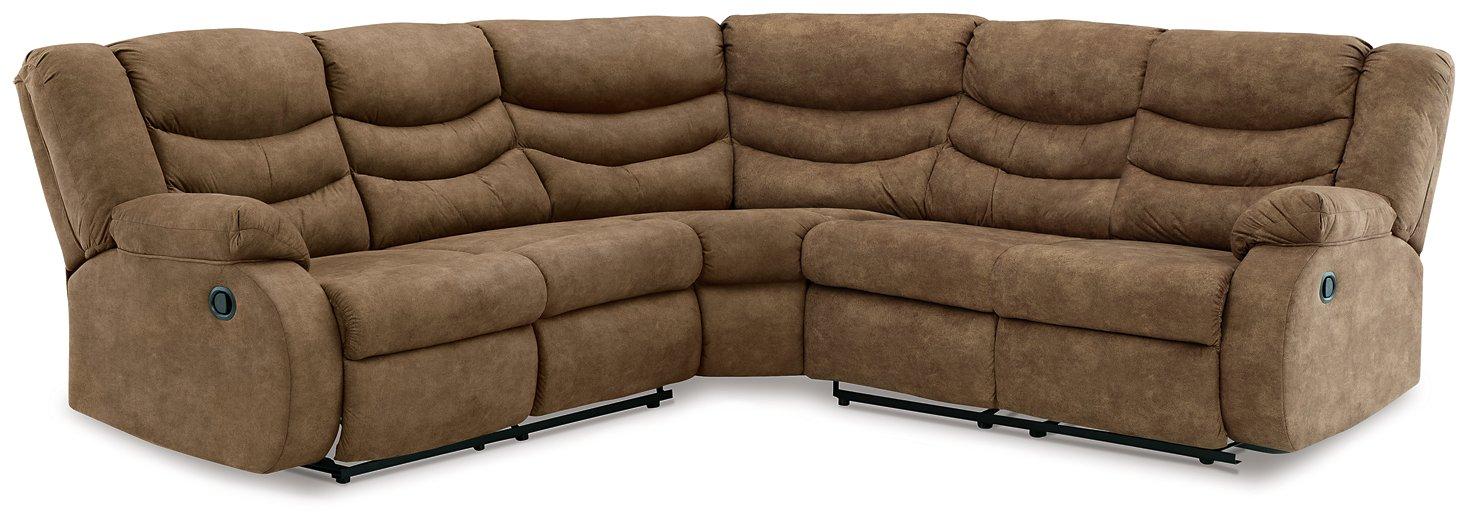 Partymate 2-Piece Reclining Sectional