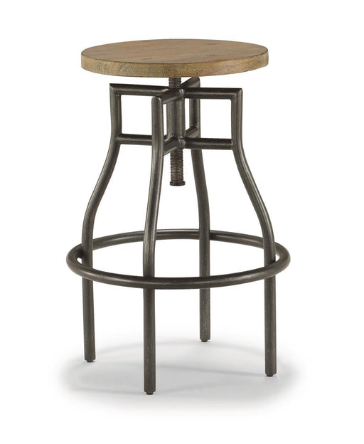 Flexsteel Carpenter Stool in Rustic Gray image