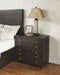 Flexsteel Wynwood Cologne Night Stand in Dark Brown image