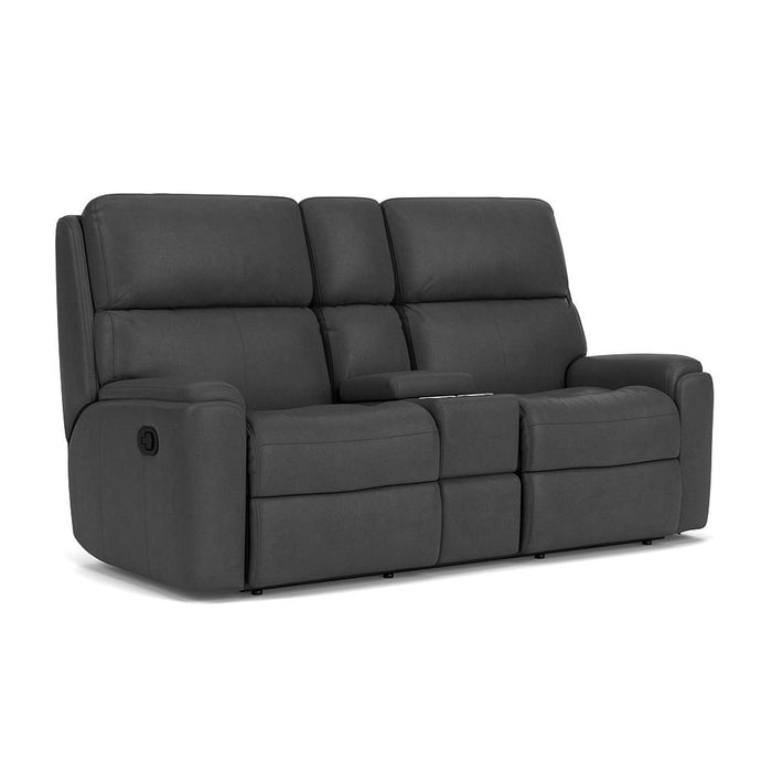 Rio 3904-601 Reclining Loveseat with Console