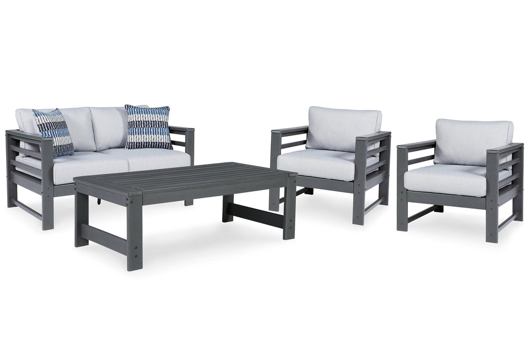Amora 4-Piece Outdoor Seating Package